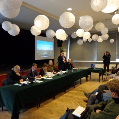 28 stycznia 2013, Spotkanie z działkowcami 